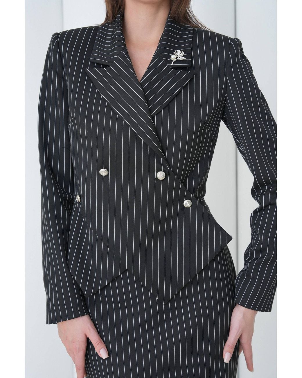 Lumina Eligma Black Sovereign Crop Jacket