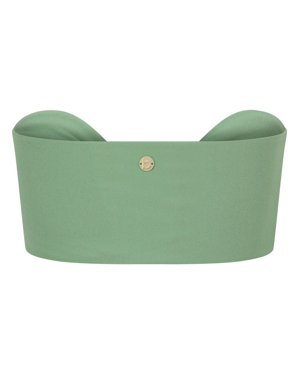 Blake Swimwear Green Tide Bandeau Bikini Top