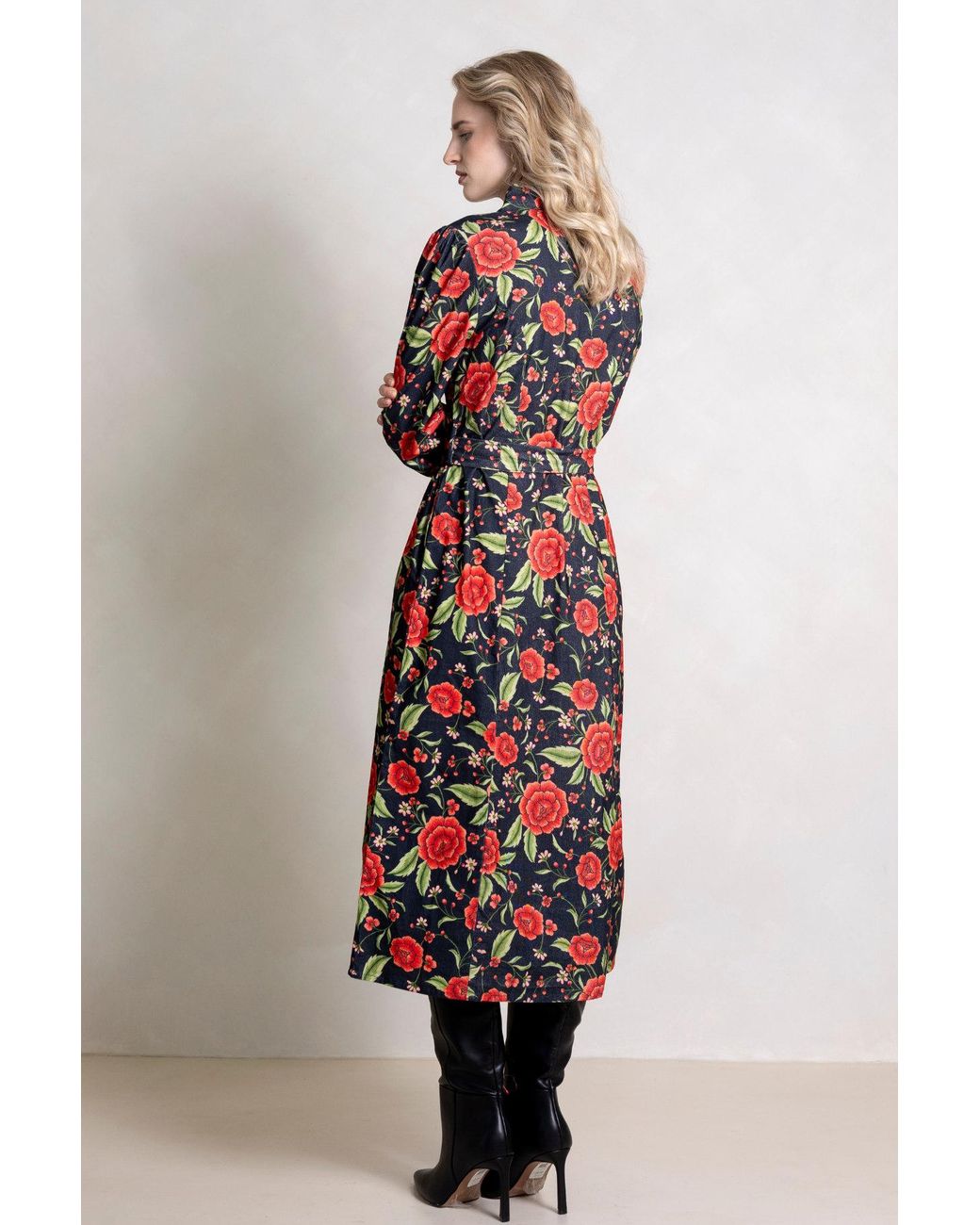 Raishma Red Inola Dress