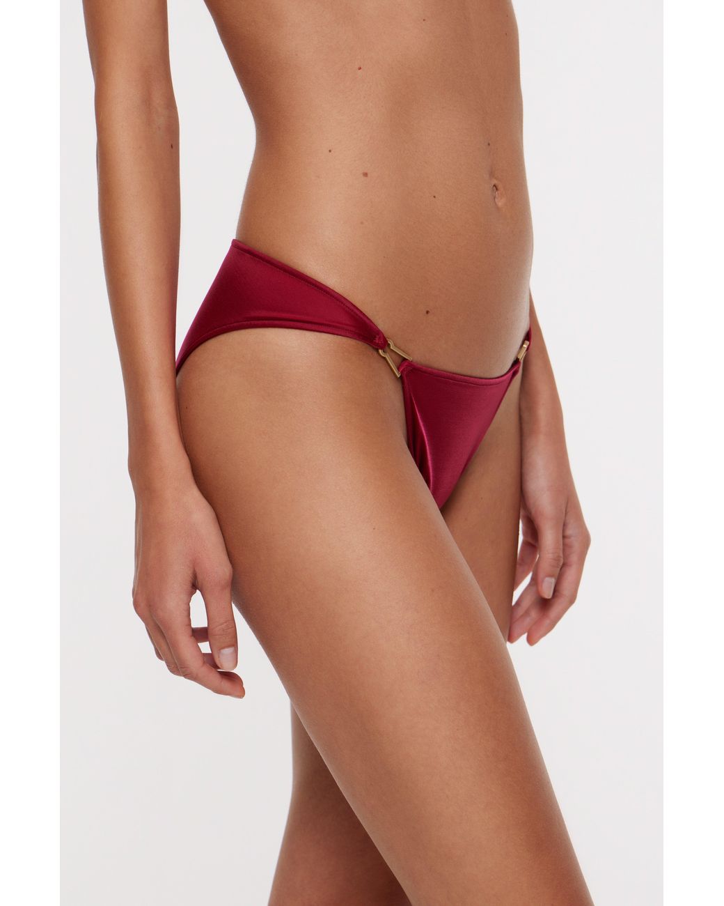 Bianca Resortwear Red Lena Swim Bottom