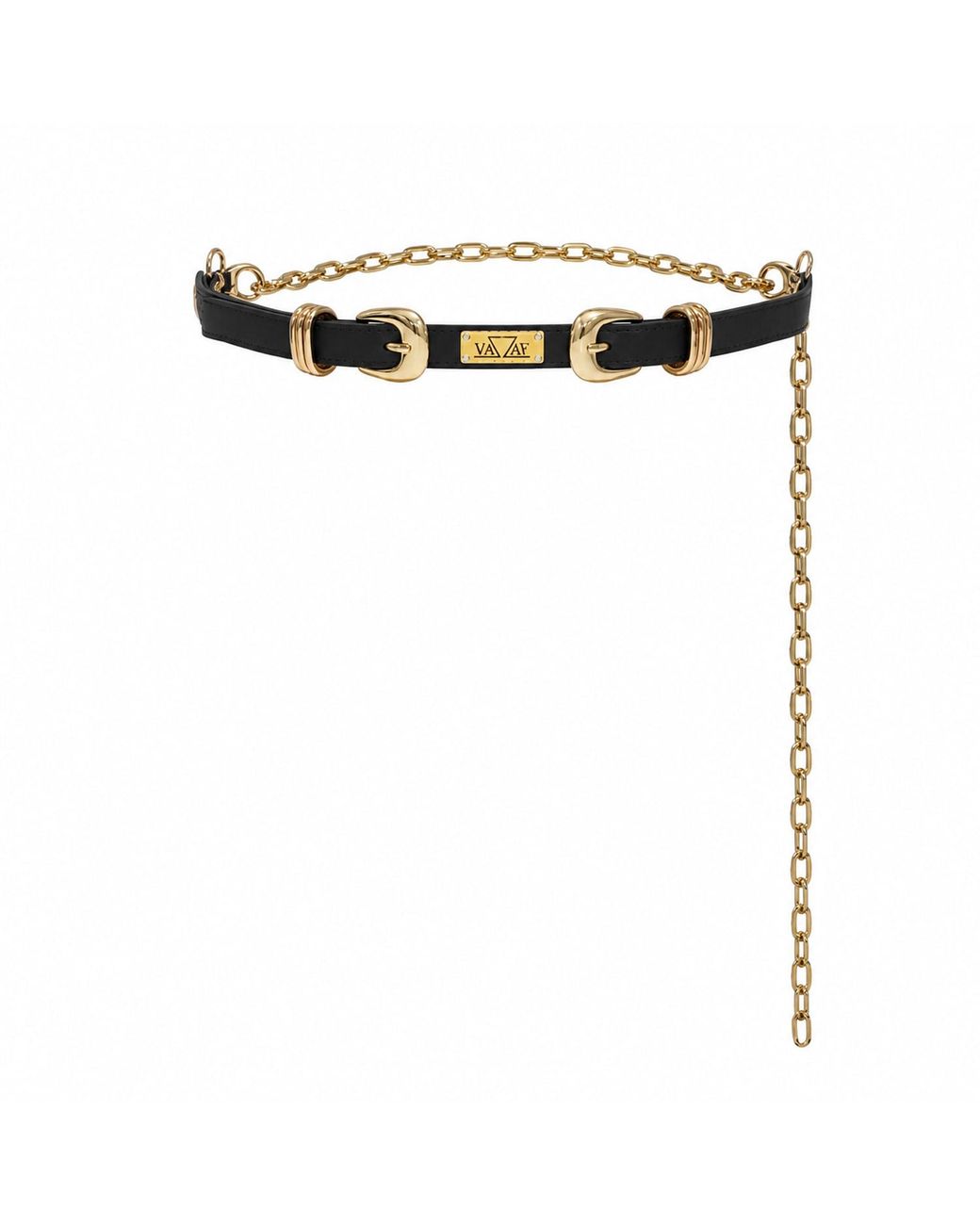 Vazaf Metallic Double Belt