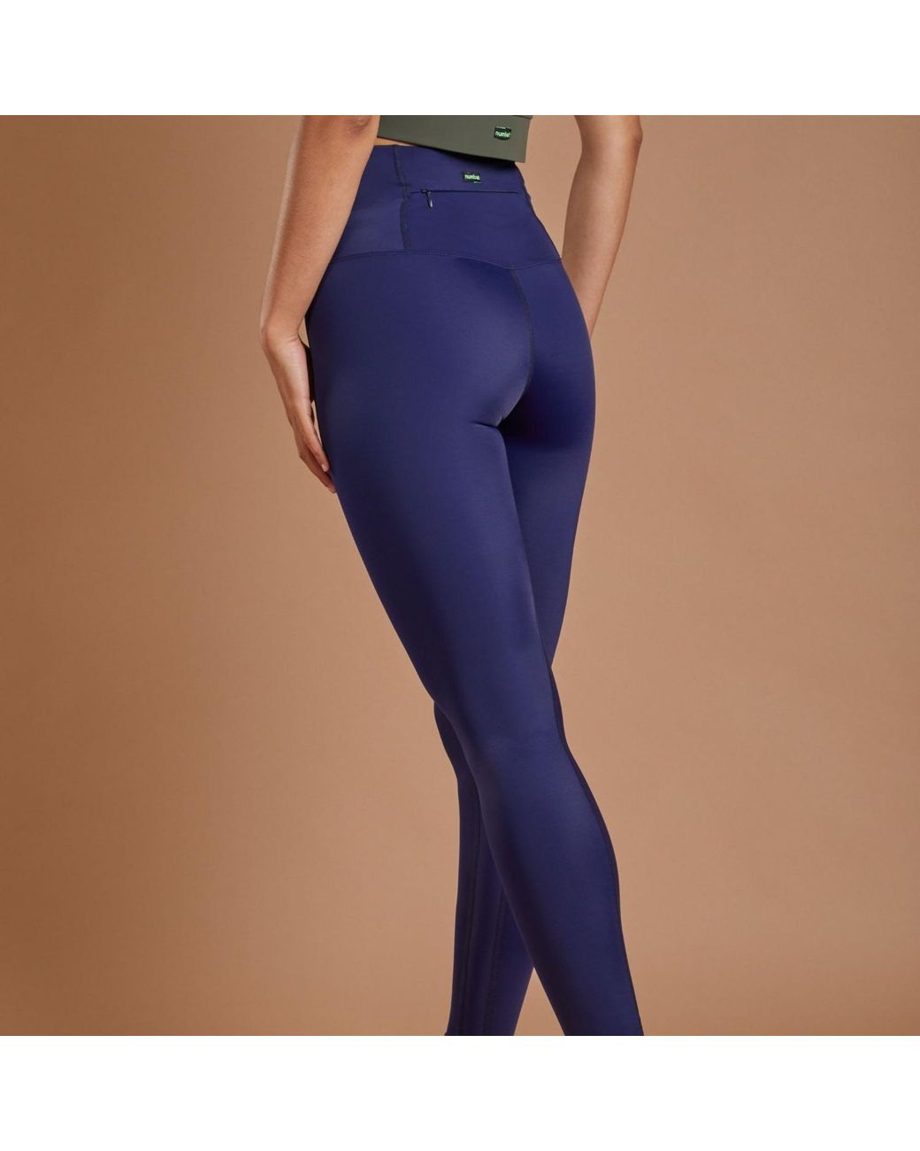 NUMBAT Blue Running Leggings