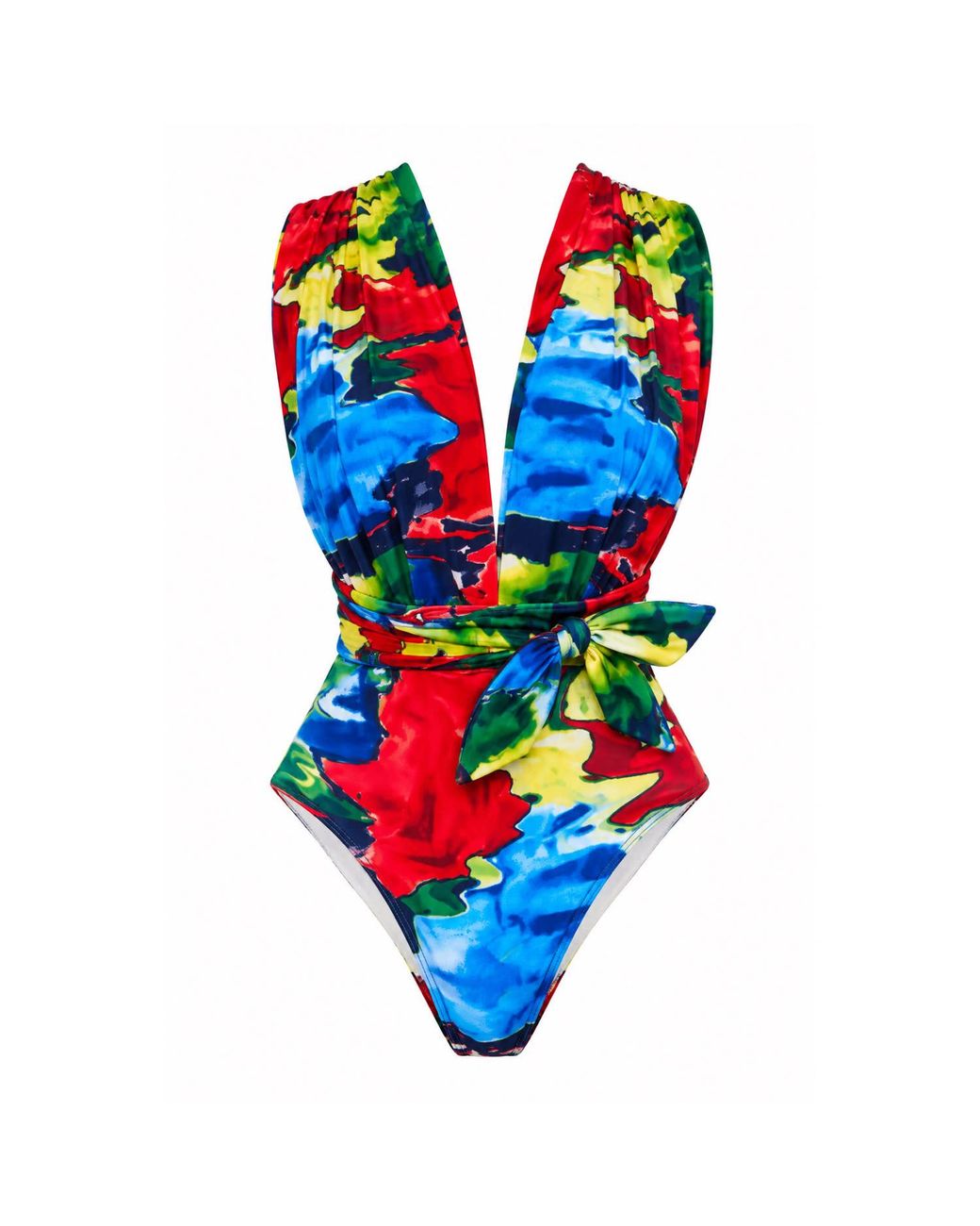 ROSIE BILLINGTON Blue Amnesia Multi-Way Swimsuit