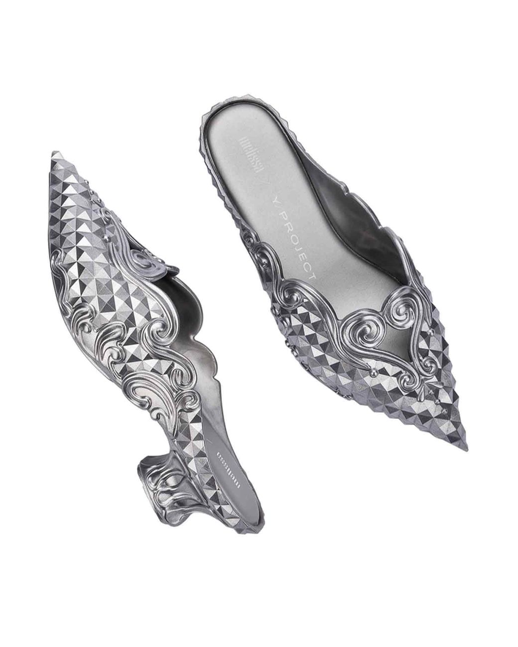 Melissa Court Shoe X Y.Project Slip Shoe in Grey | Lyst UK