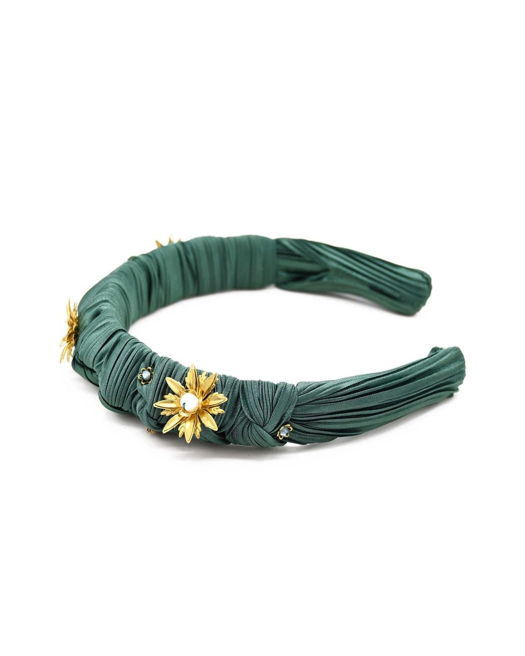 ADIBA Green Emerald Handmade Headband