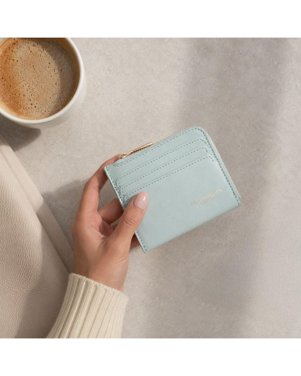 Paul Costelloe Blue Dara Coin Purse