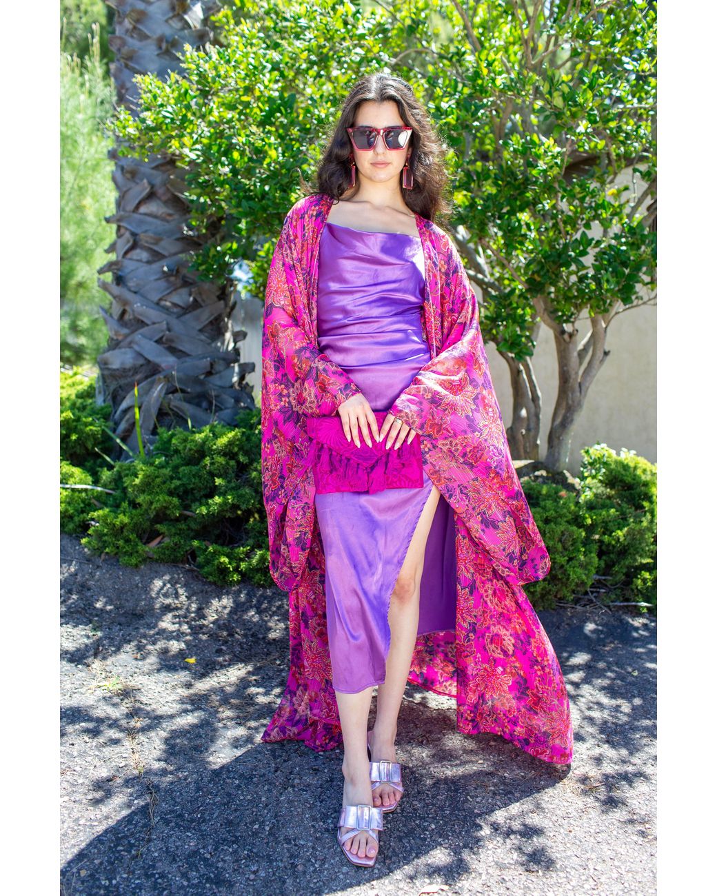 Jennafer Grace Red Orleans Kimono