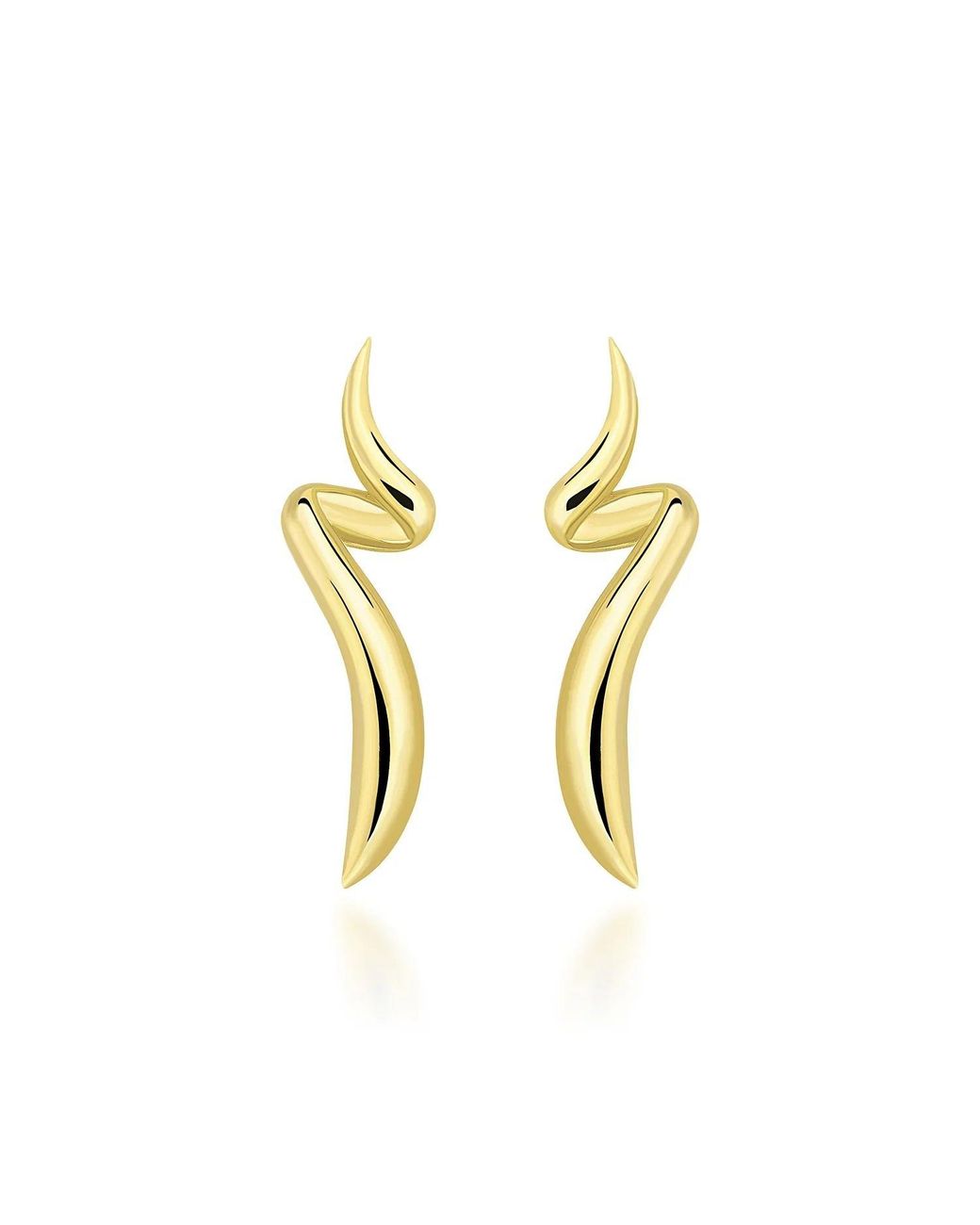 Stefan Tiron Metallic Caelivra Earing