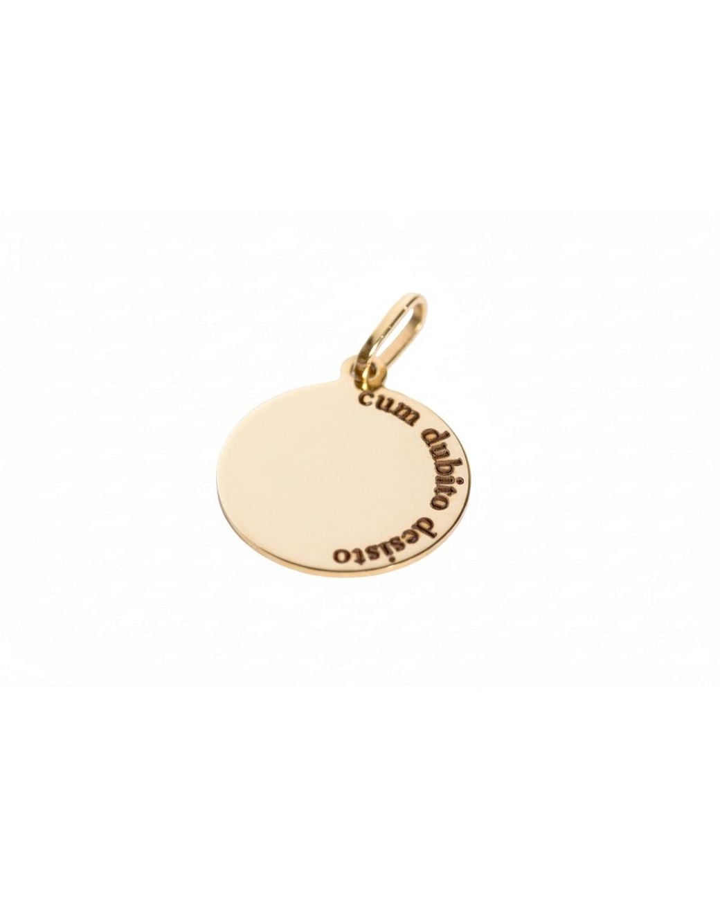 Florentis Jewellery Black Cum Dubito Desisto Pendant