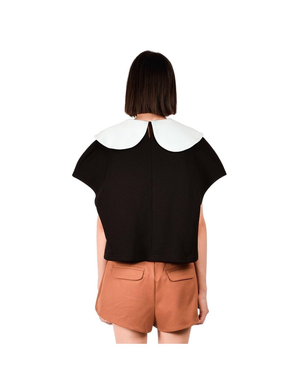 Ioana Ciolacu Black Orchid Top
