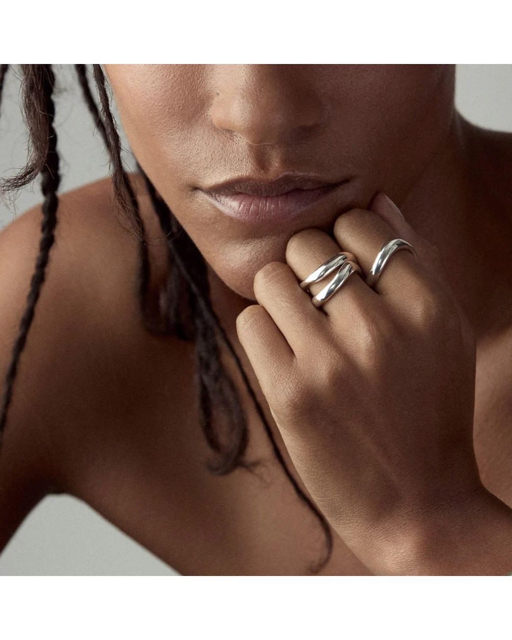 Dinny Hall White Wave Ring