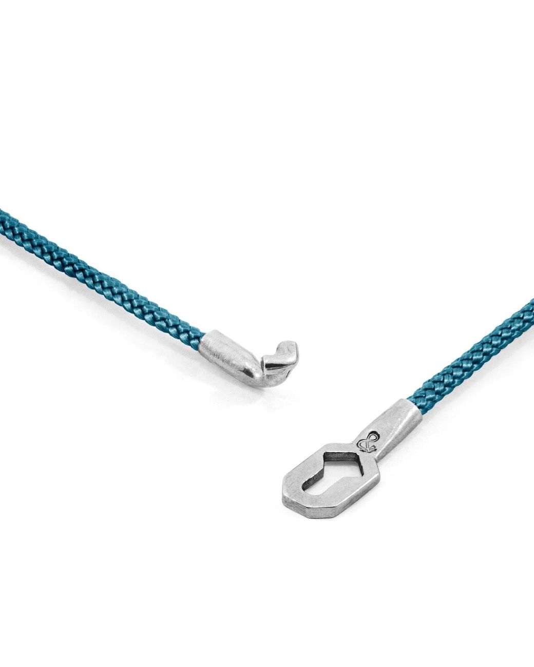 Anchor and Crew Blue Ocean Tenby & Rope Bracelet for men
