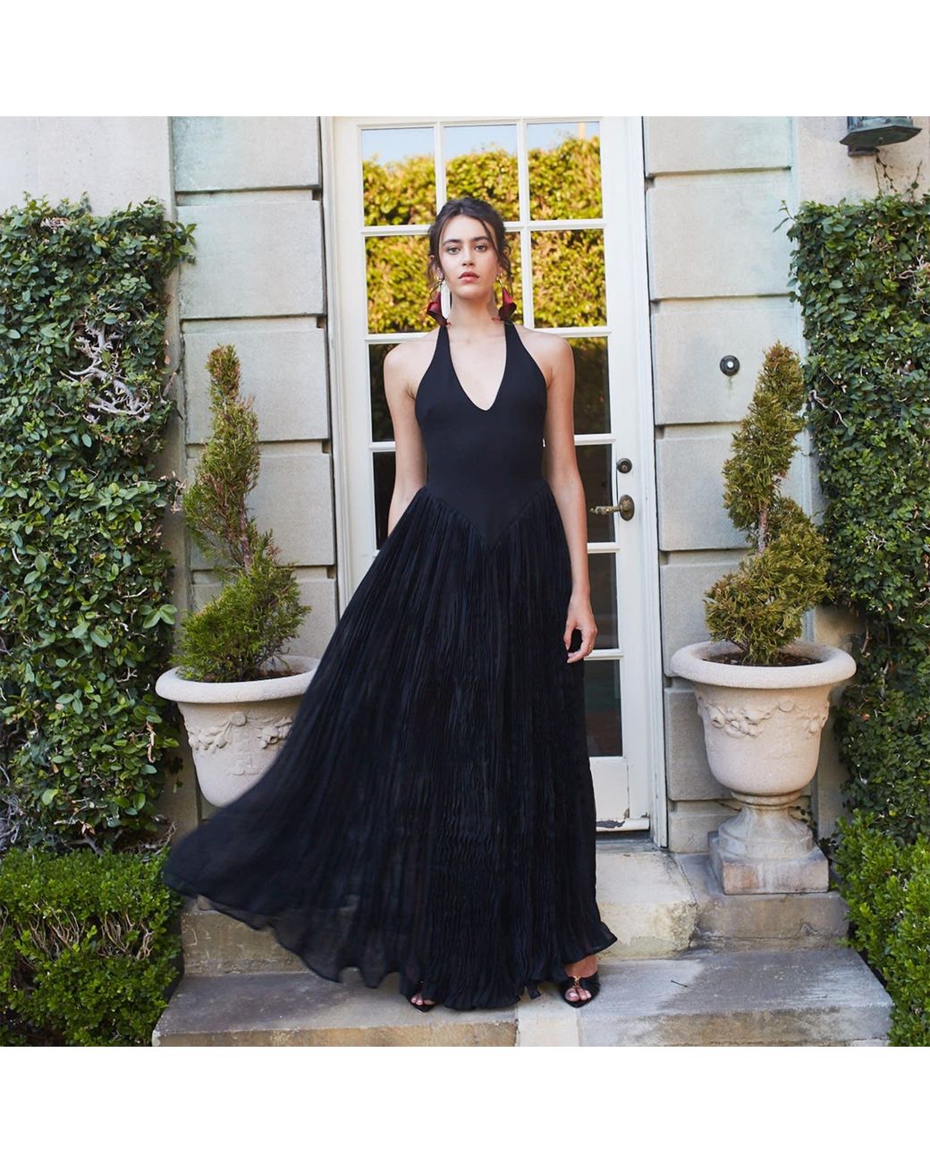 Delfi Collective Black Rowena Dress