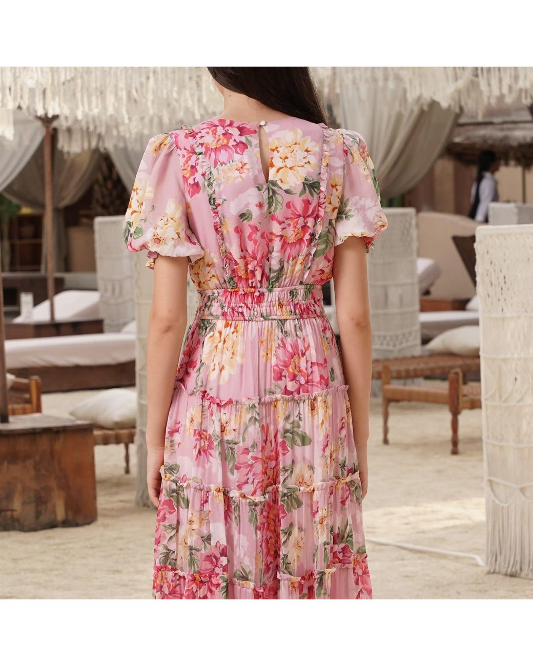 Yumi Kim Pink Farrah Maxi Dress