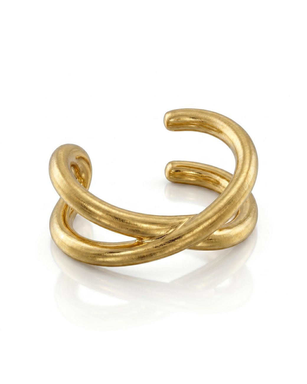 Zahav Jewelry Metallic 14K Solid Continuous Ear Cuff