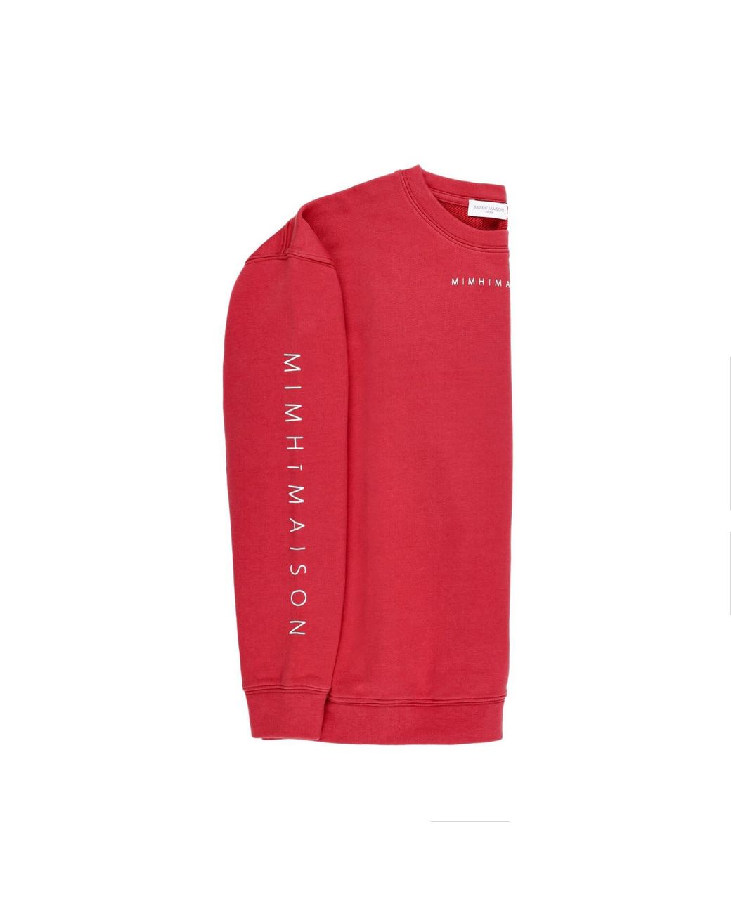 Mimhi Maison Red Elle Crewneck Sweatshirt – Raspberry