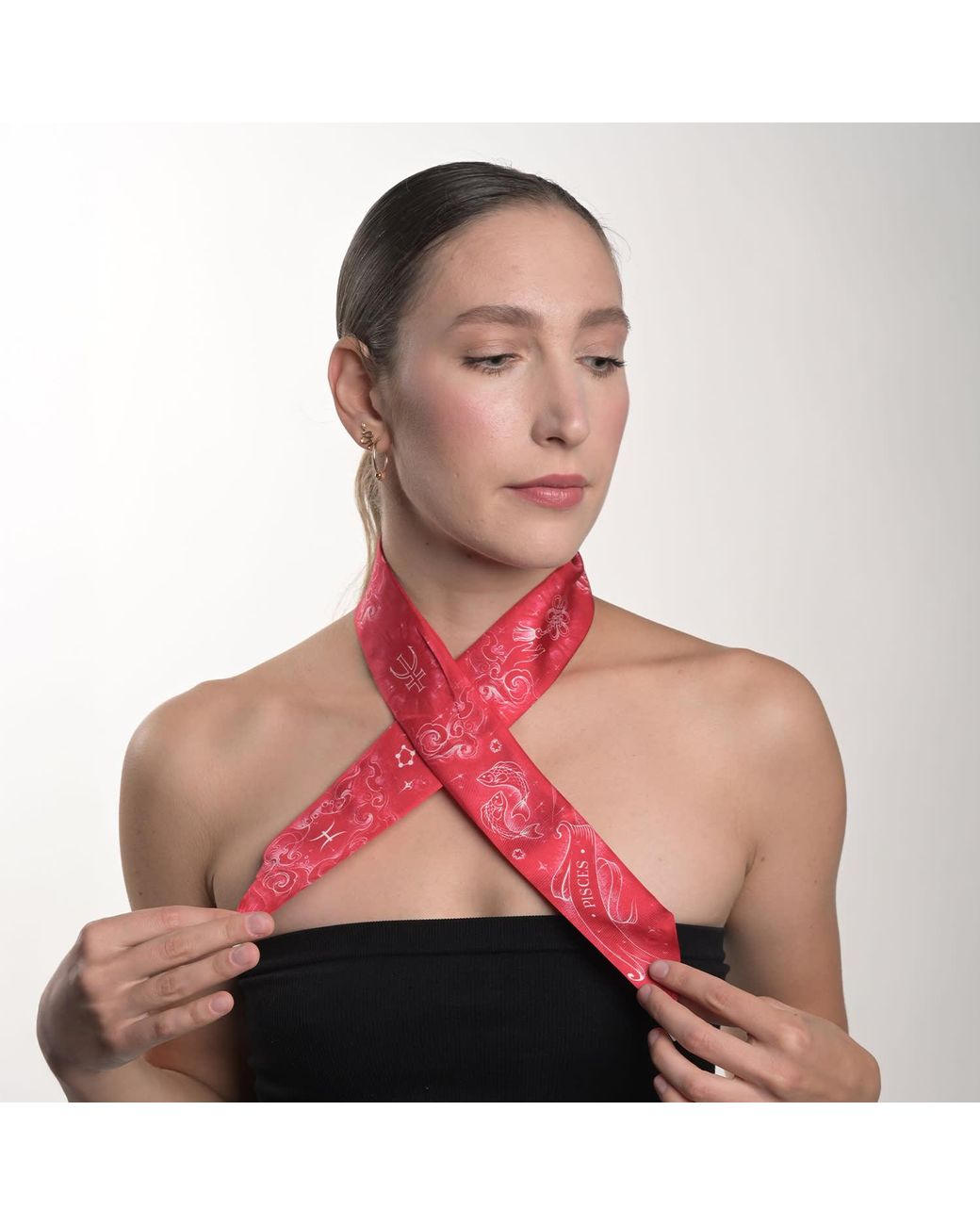 Silk&Soul Red Pisces Zodiac Twilly
