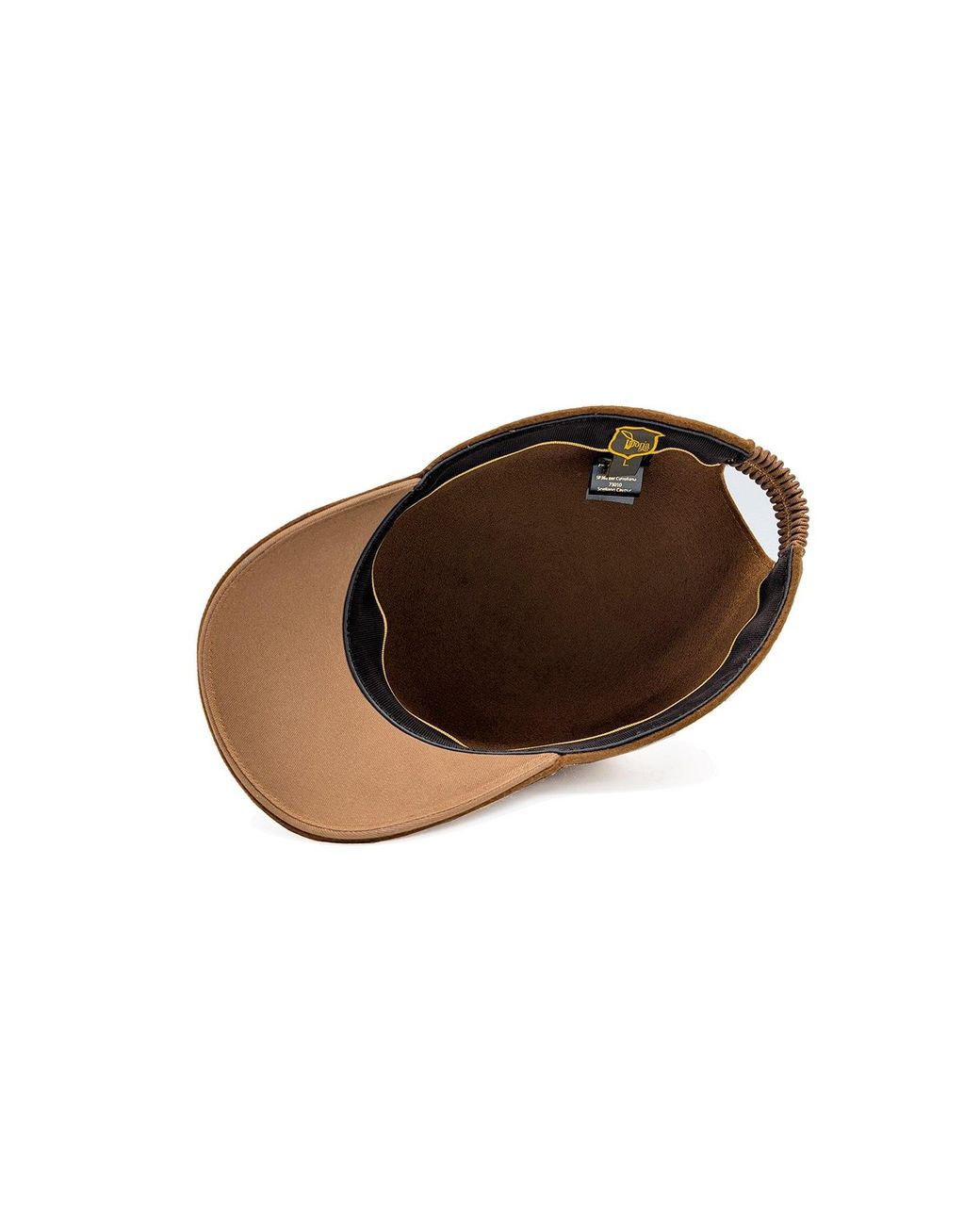 DORIA 1905 Brown Wool Felt Baseball Cap for men