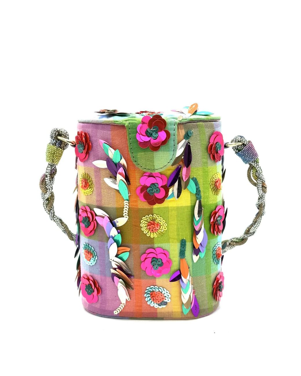 Simitri Multicolor Picnic Bucket Bag