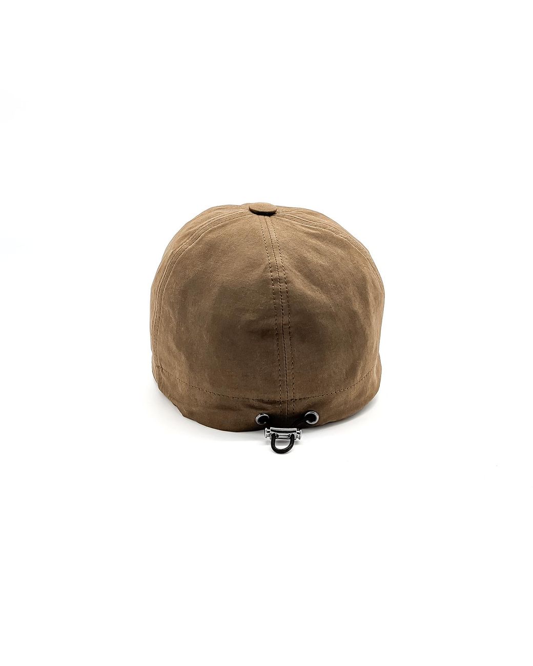 DORIA 1905 Brown Safari Rainproof Fabric Baseball Cap for men