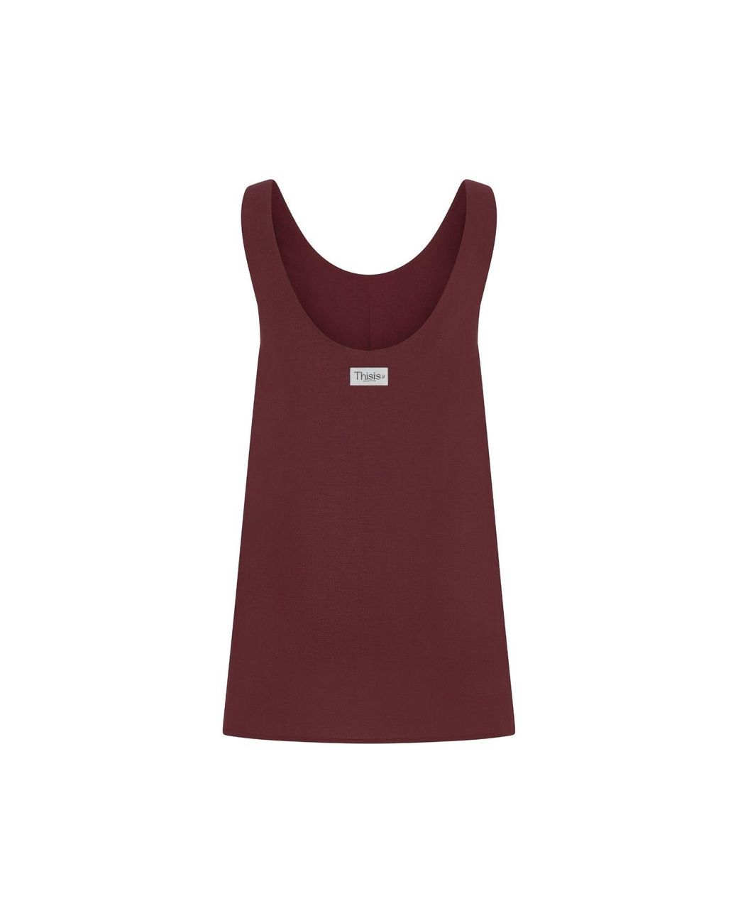 Thisisu Collection Red Ipecu Mini Dress