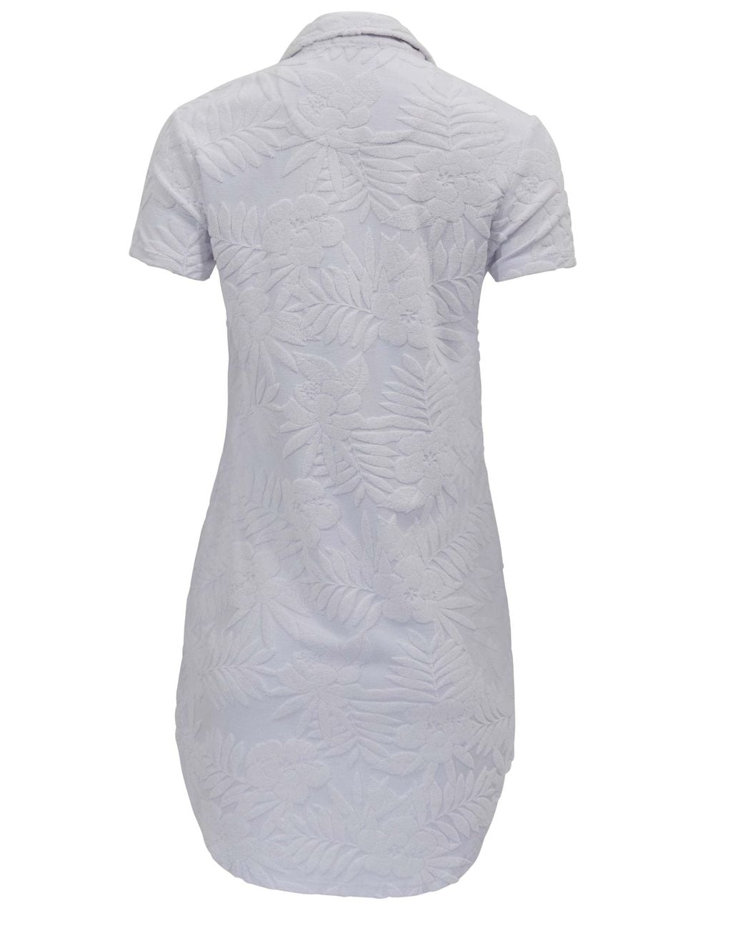 Lords of Harlech White Josephine Terry Toweling Dress