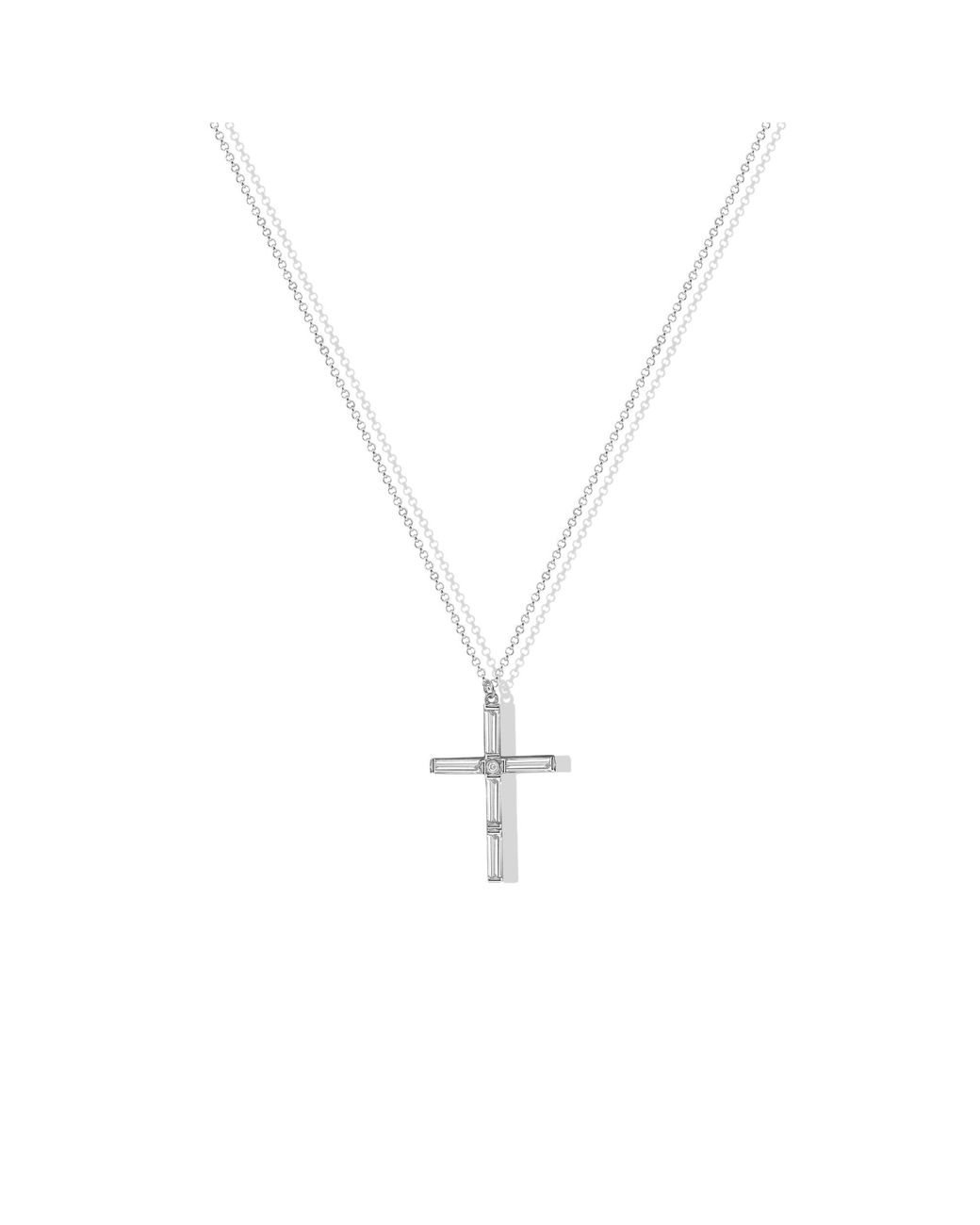 Argento Vivo Metallic The Celia Cross Necklace