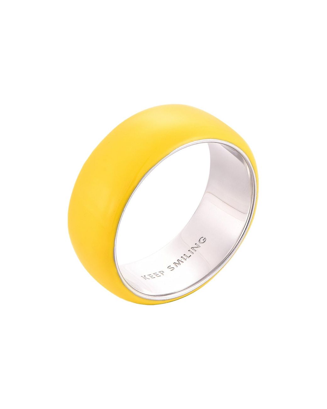 Pinnole Metallic Thick Ring