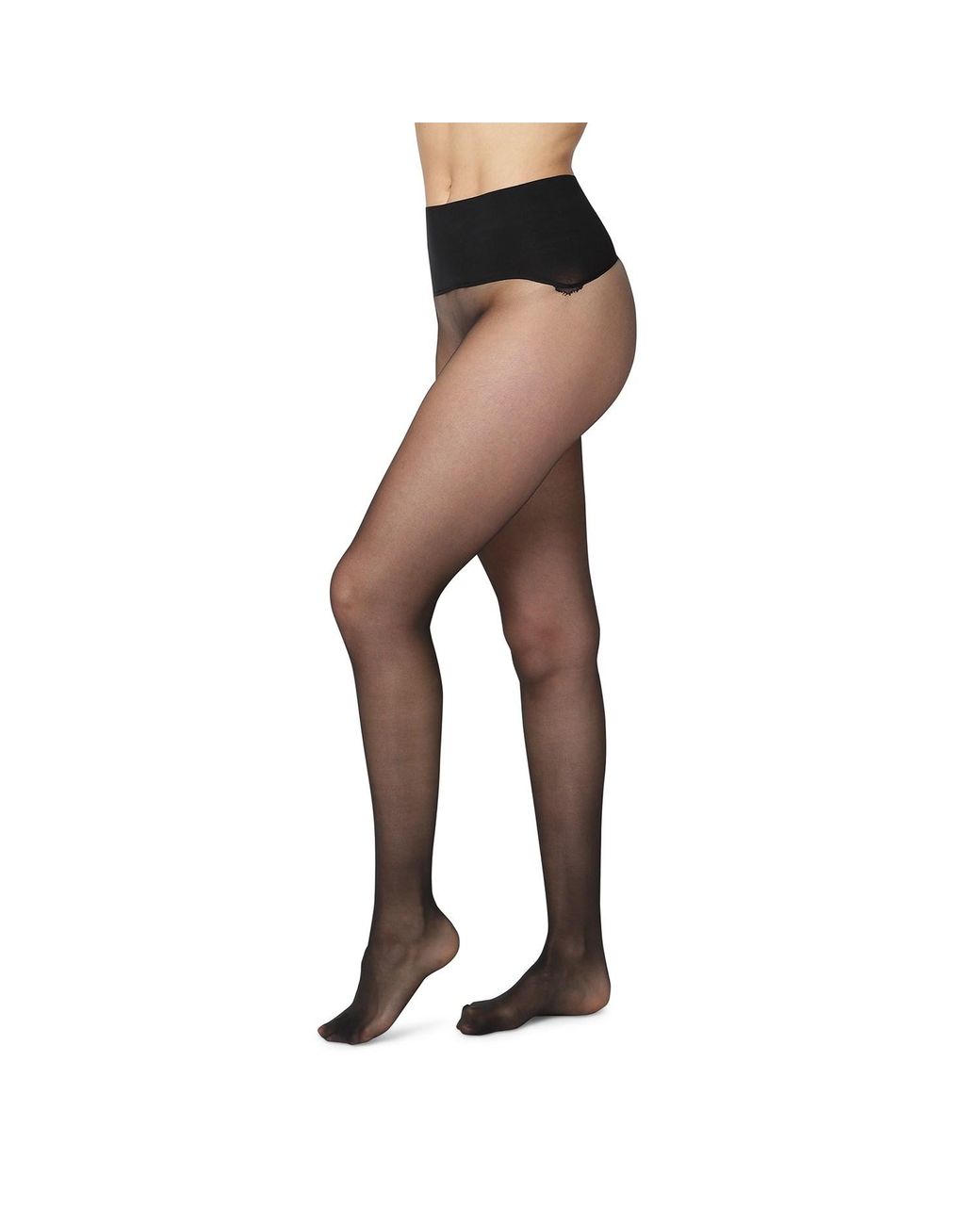 Dear Denier Recycled Erika Seamless Tight 15d, in Black