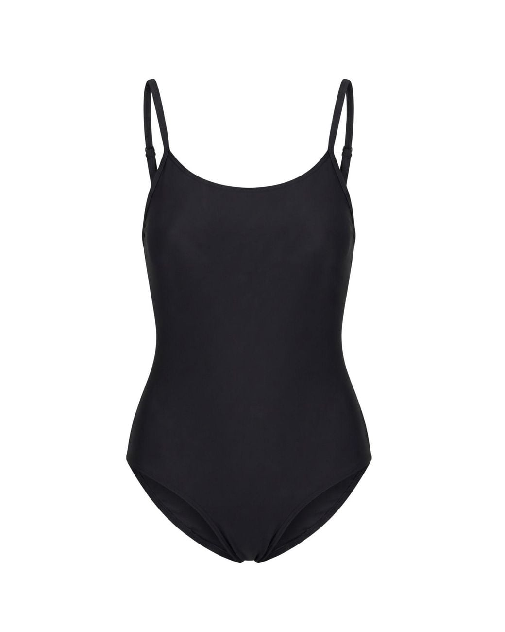 Lime Ricki Swimwear Black Tank One-Piece