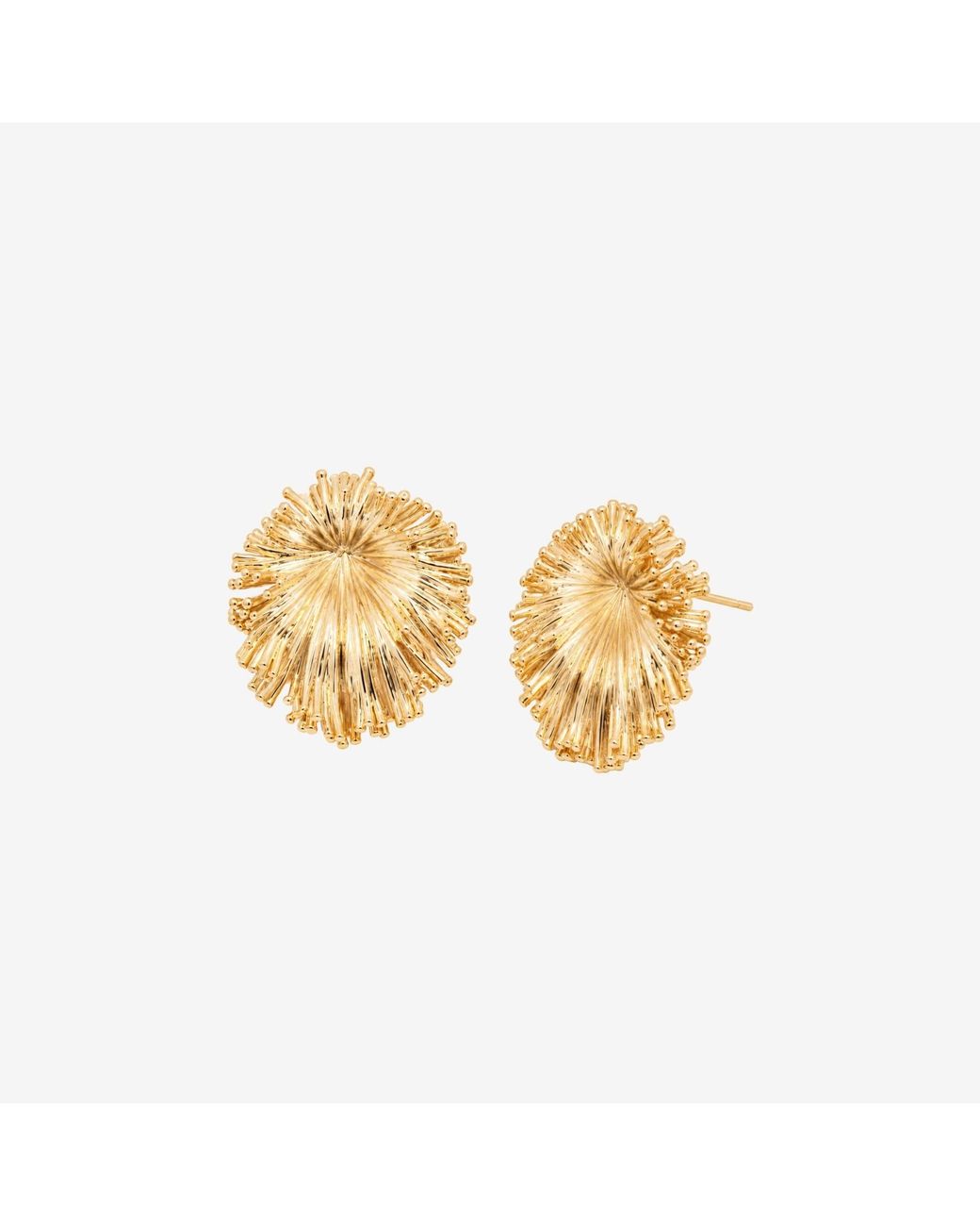 Uchi and Soto Metallic Kin Statement Stud Earrings