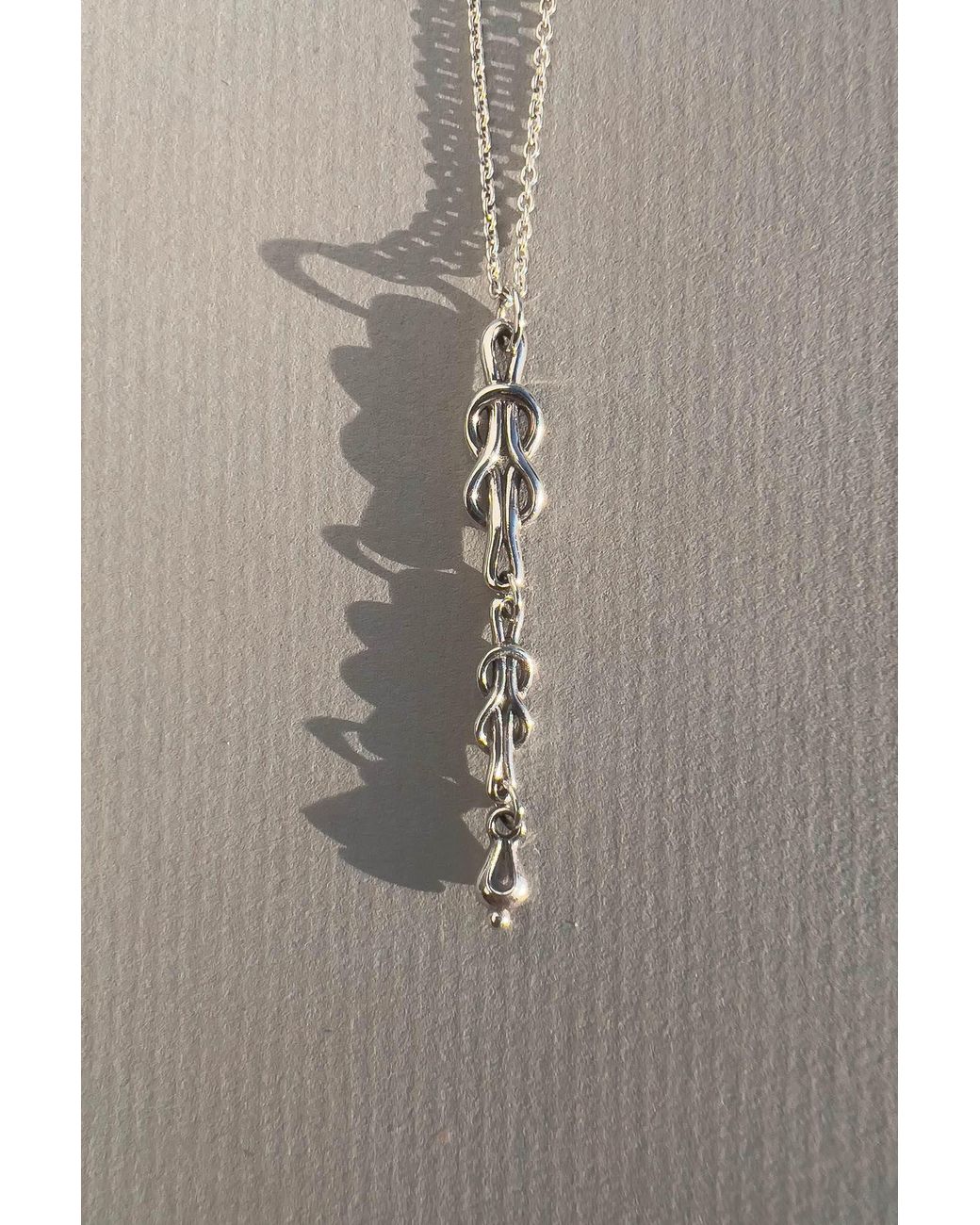 Astor & Orion Metallic Hecate Lavalier Necklace Sterling