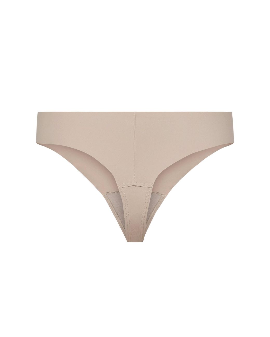 JIV ATHLETICS Natural Neutrals High Rise Thong