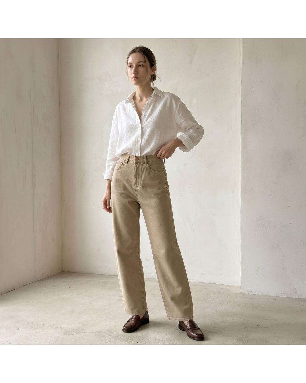 NOEND Natural Neutrals Kallie Relaxed Curve