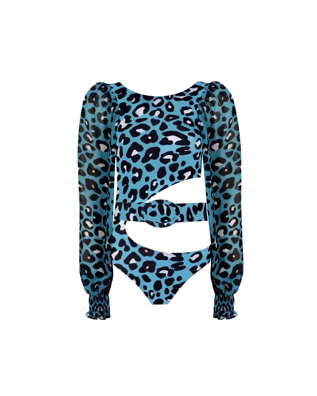 Nur Karaata Blue Ella Leo Swimsuit