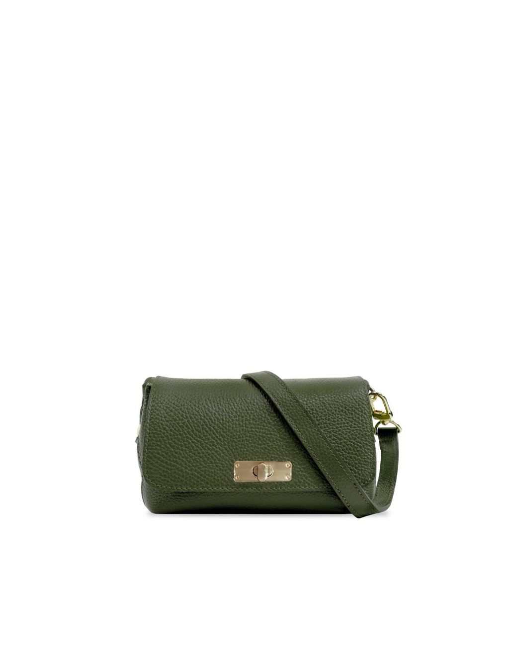 Apatchy London Green The Maisie Mini Leather Bag