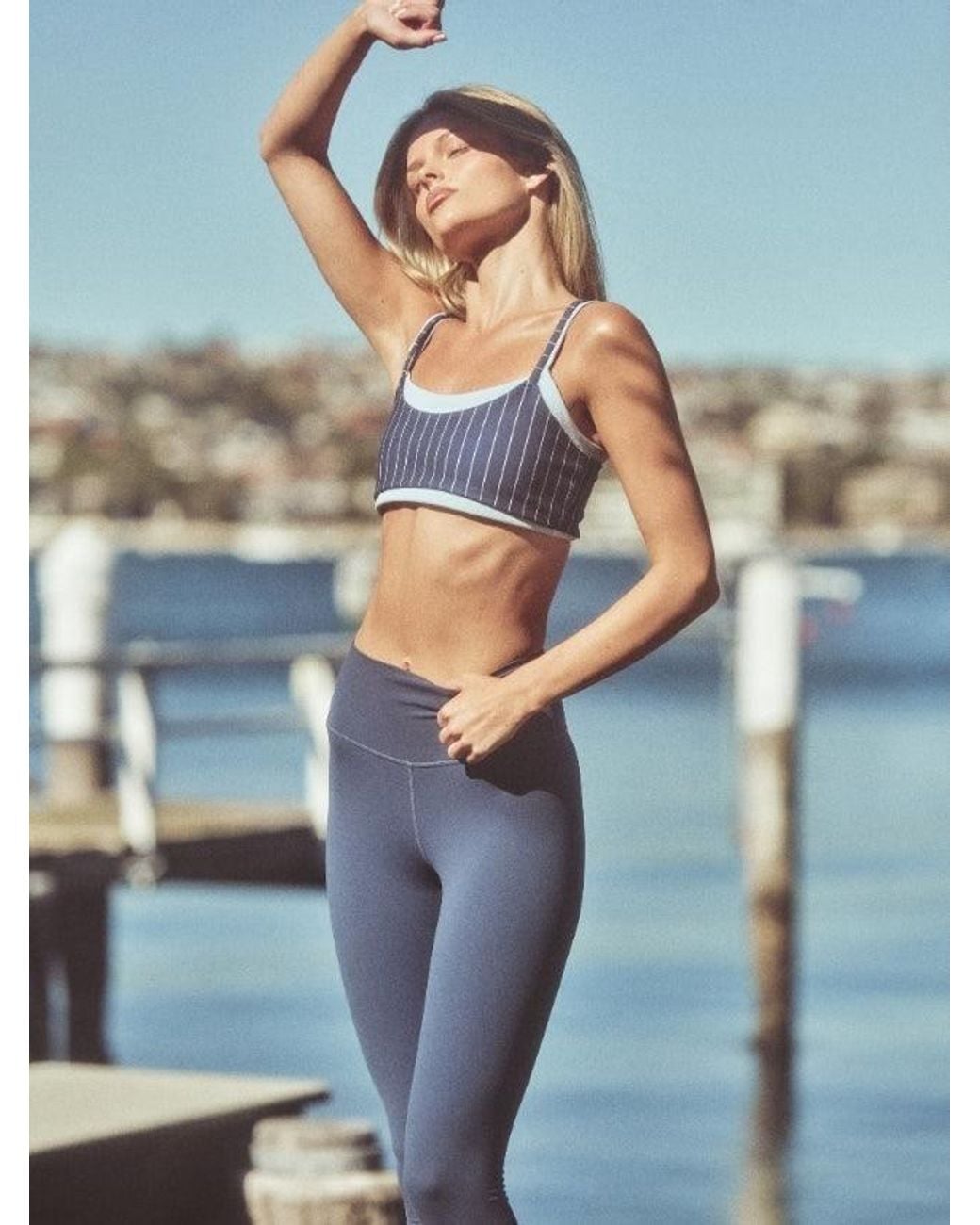 Bondi Active Blue Elevate Capri