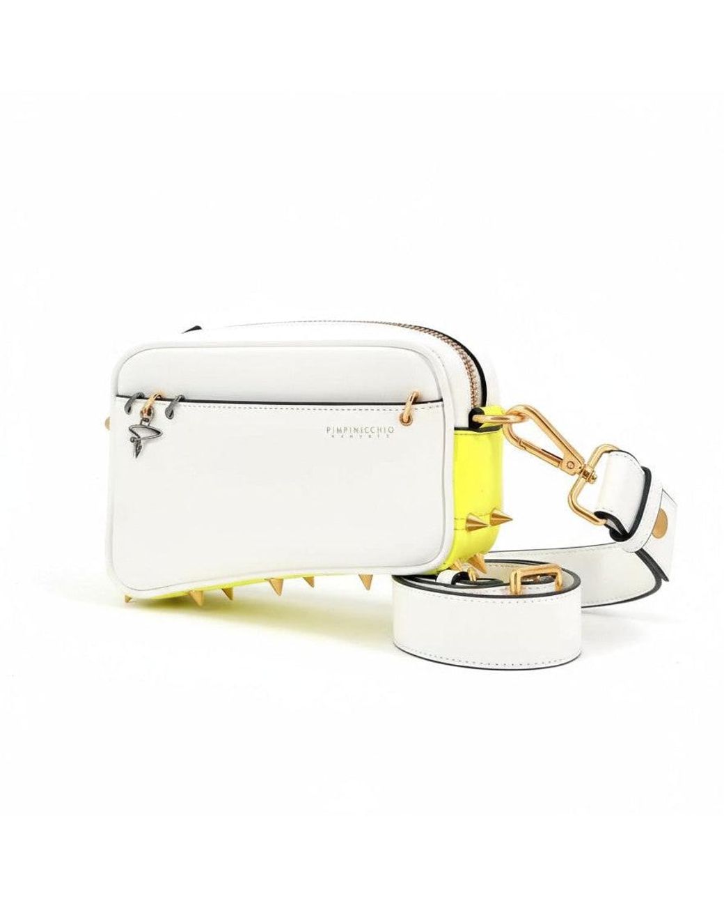 Pimpinicchio New York Metallic Asymmetrical Belt Bag