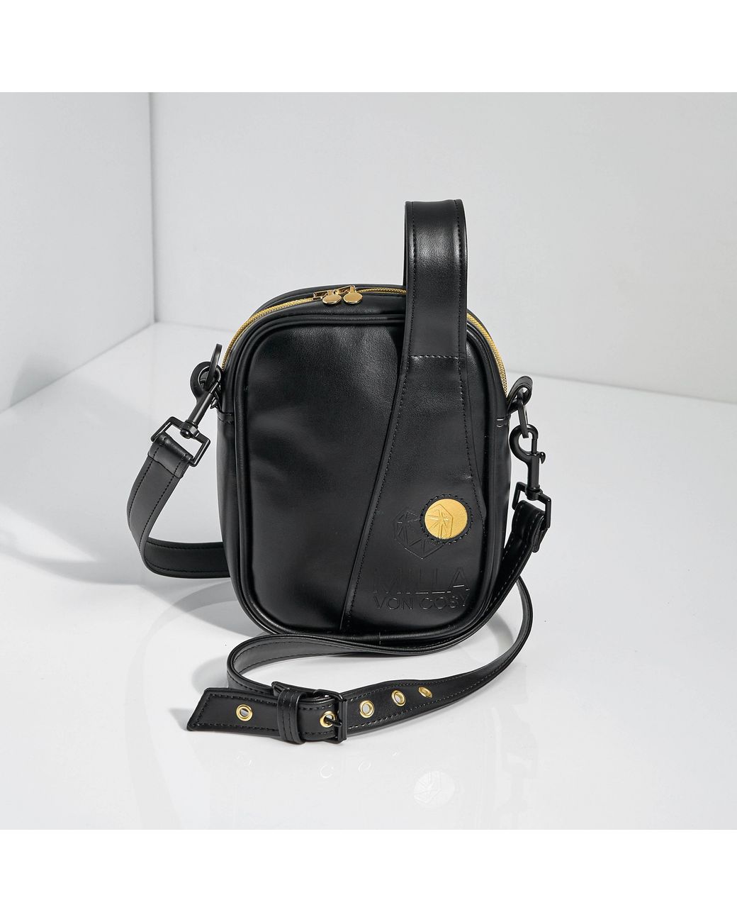 Milla Von Cosy Black Crossbody Bag Flex