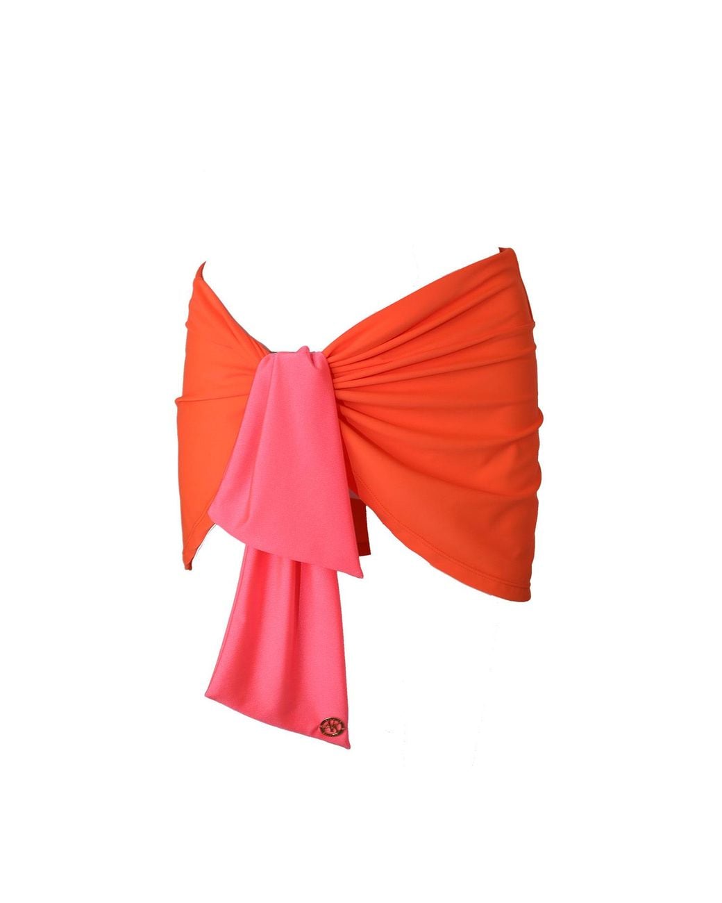 Ak Royalty Resortwear Red Lola Mini Skirt Neon
