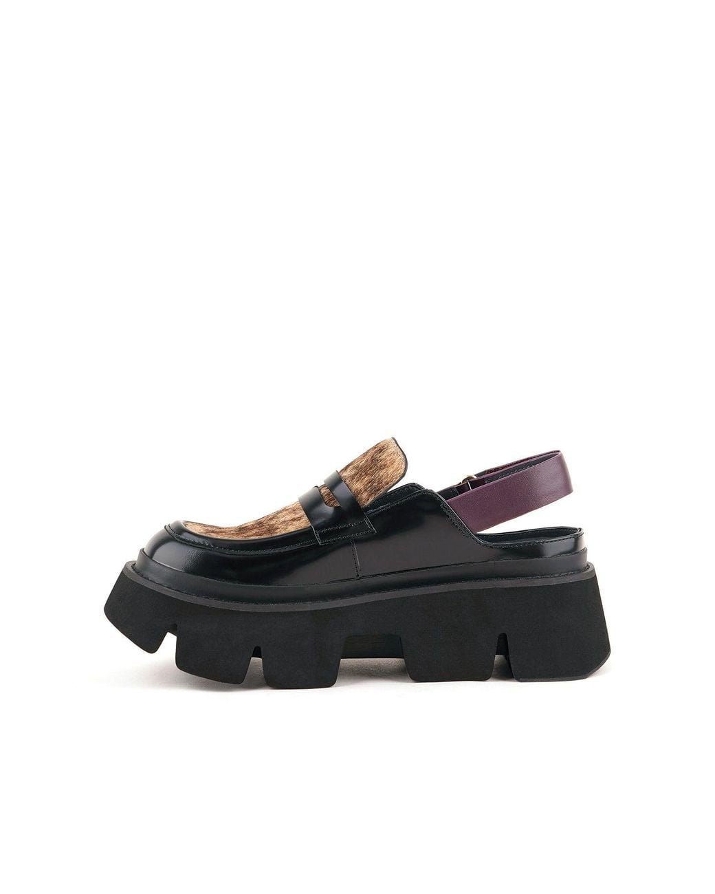 United Nude Black Stomper Loafer