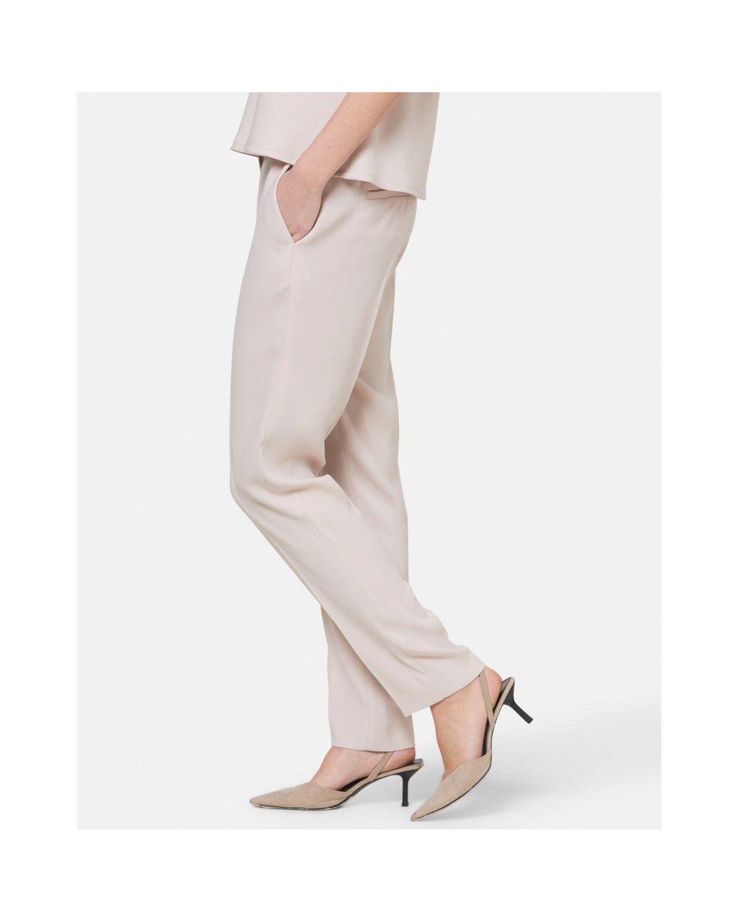 Helen Mcalinden Gray Neutrals Ann Natural Pearl Trousers