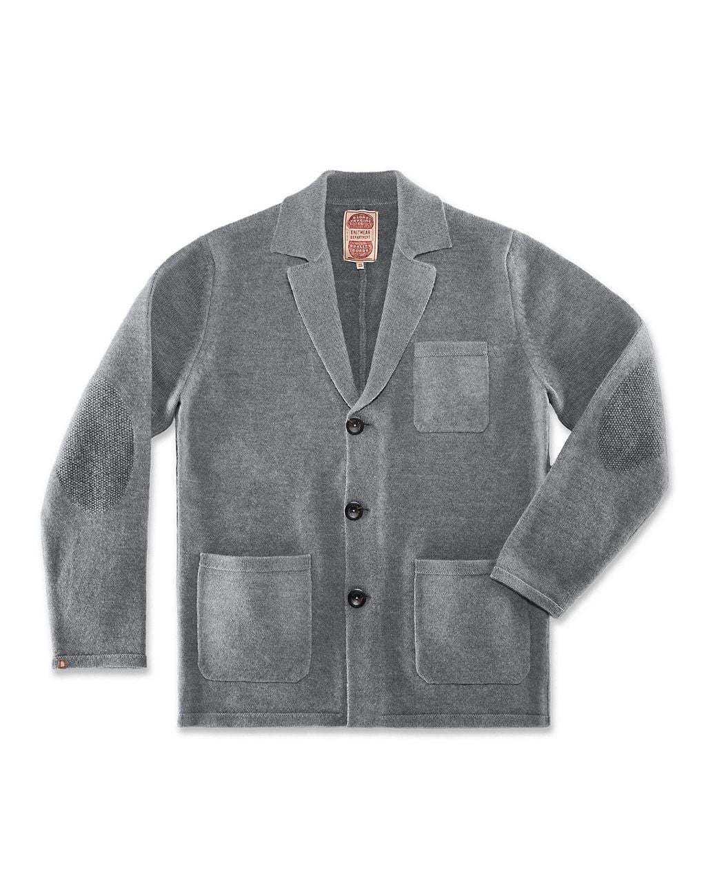 &SONS Trading Co Gray Denton Merino Wool Blazer Marl for men
