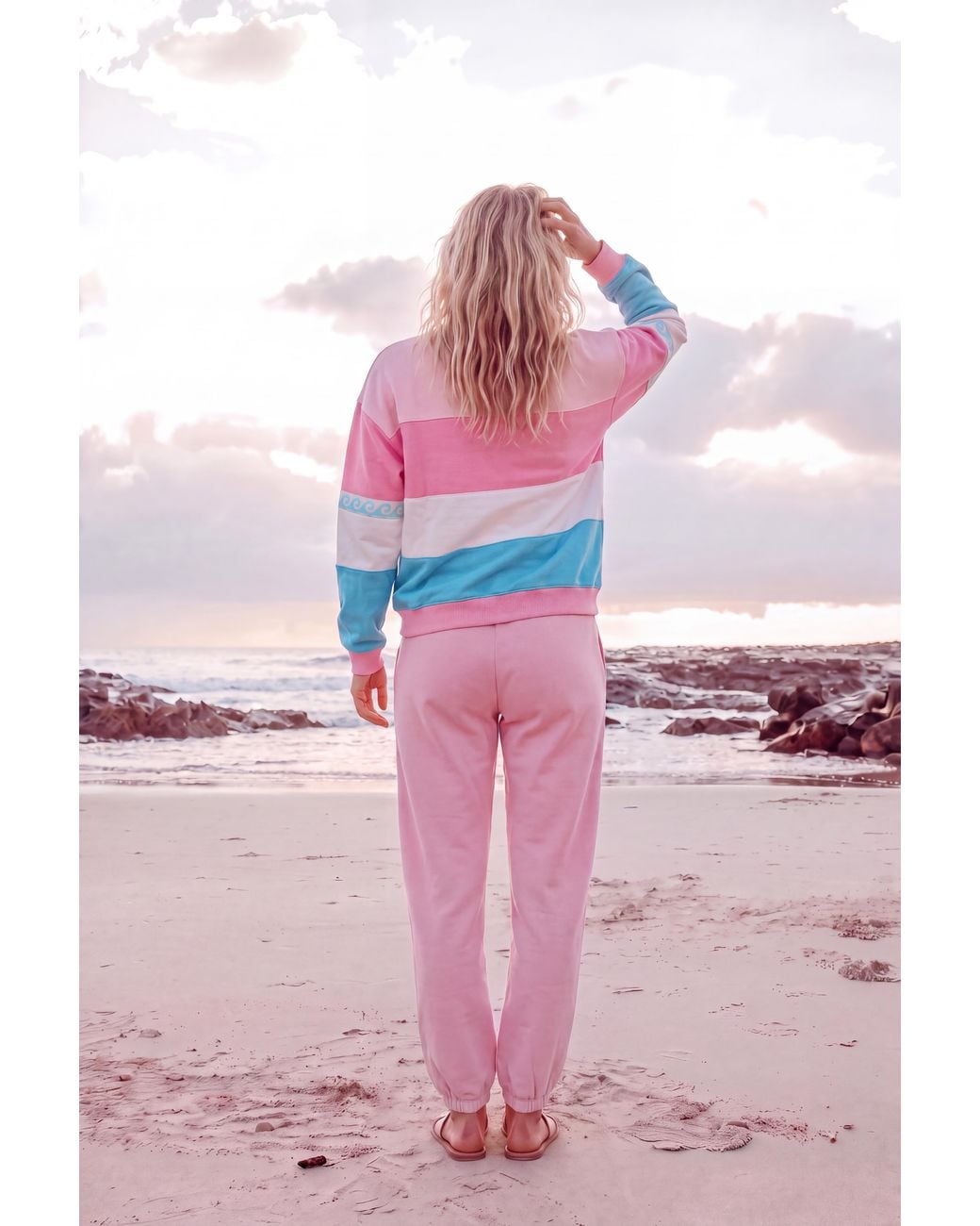 Palm Collective Red Gelato Splice Jogger