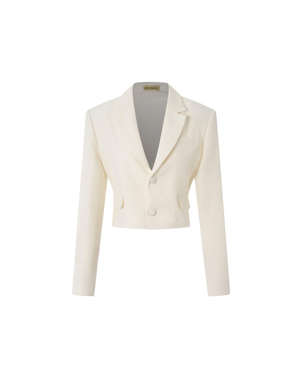 Emma Wallace White Lucile Jacket