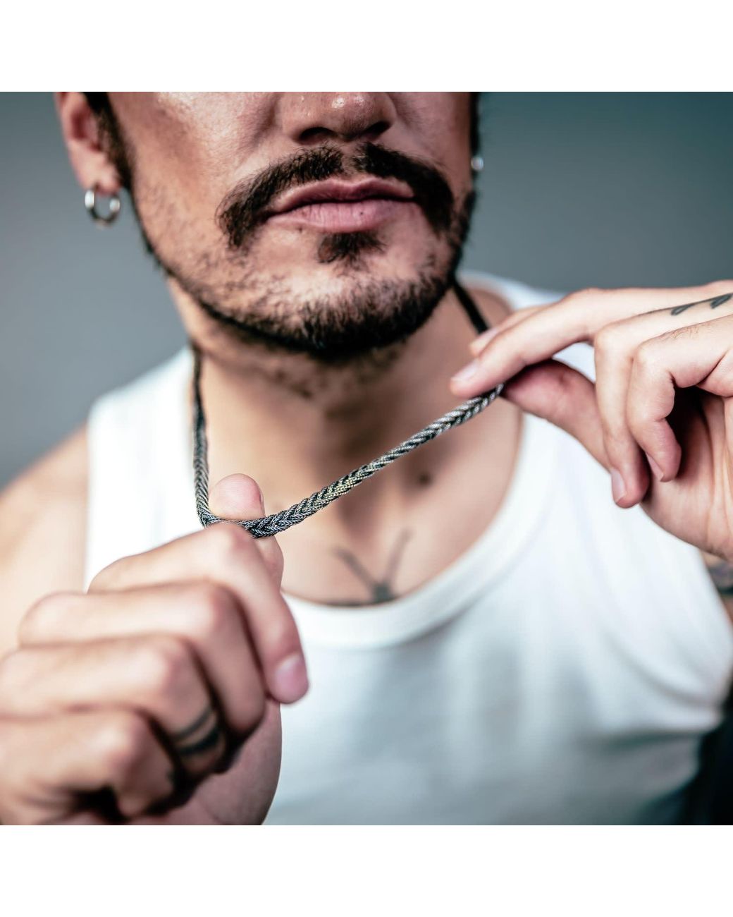 Altar™ Ornaments Co. Metallic Valor Necklace for men
