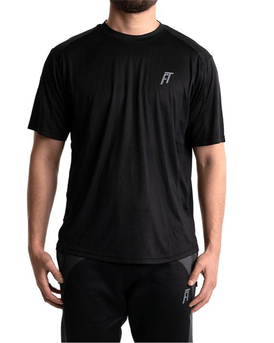 Foster Taylor Black Gym T-Shirt for men