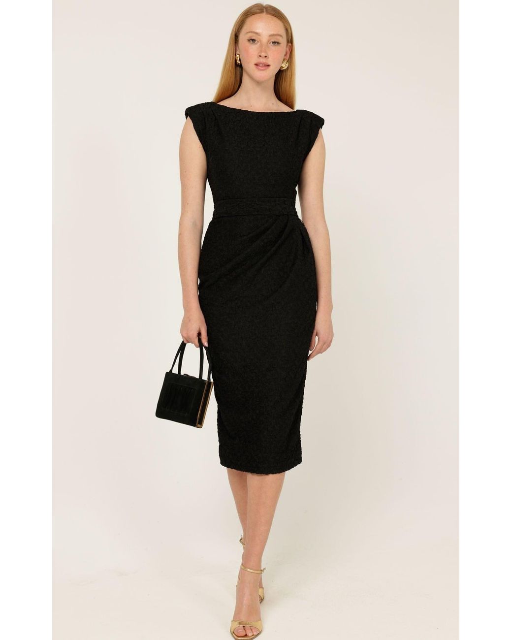 SACHA DRAKE Black Sofia Dress