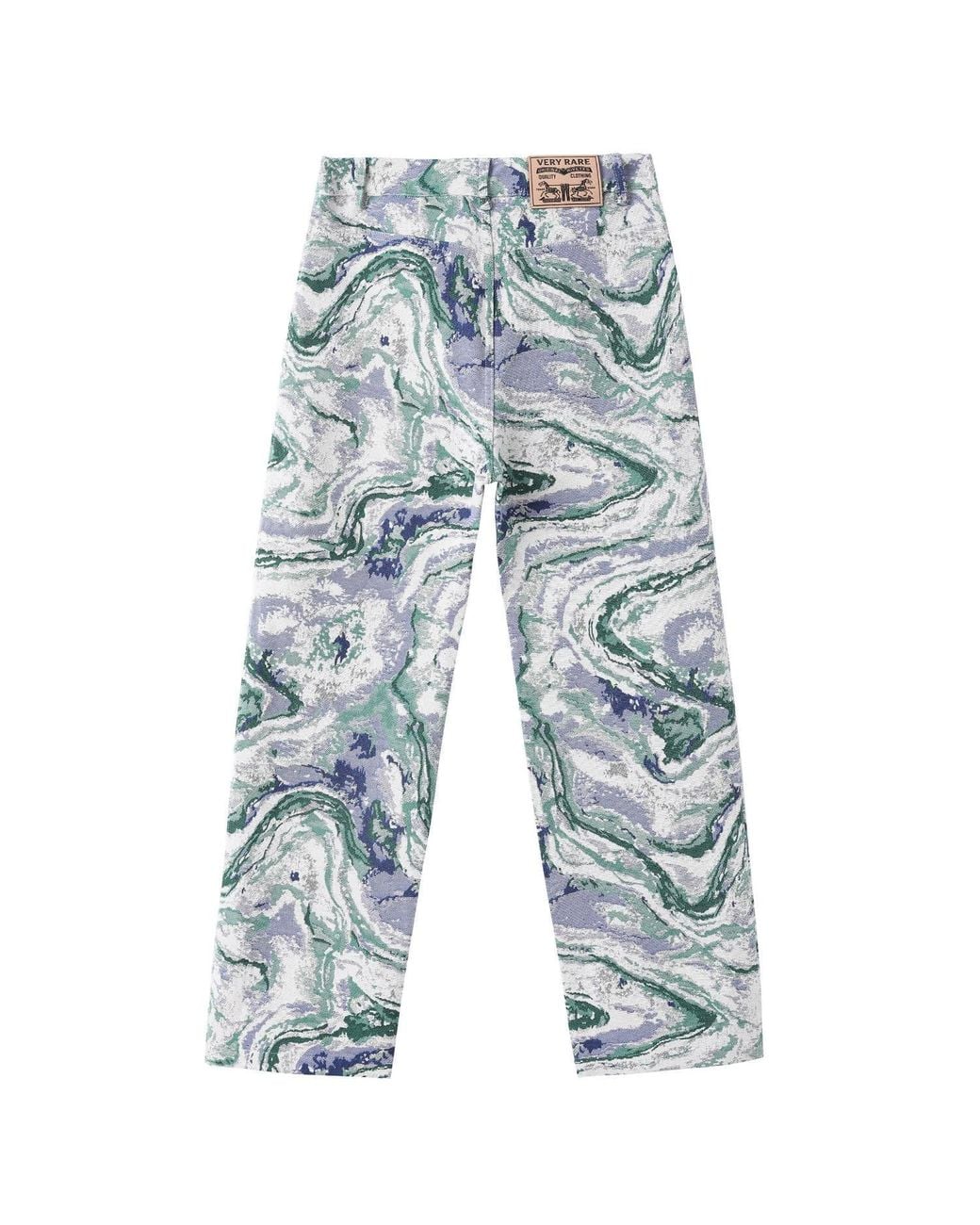 VERYRARE Blue Swirl Pants for men