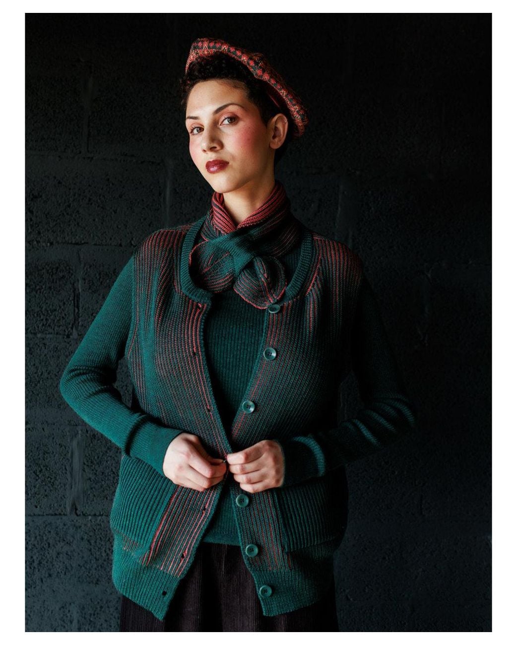 Mabli Red Brae Tam
